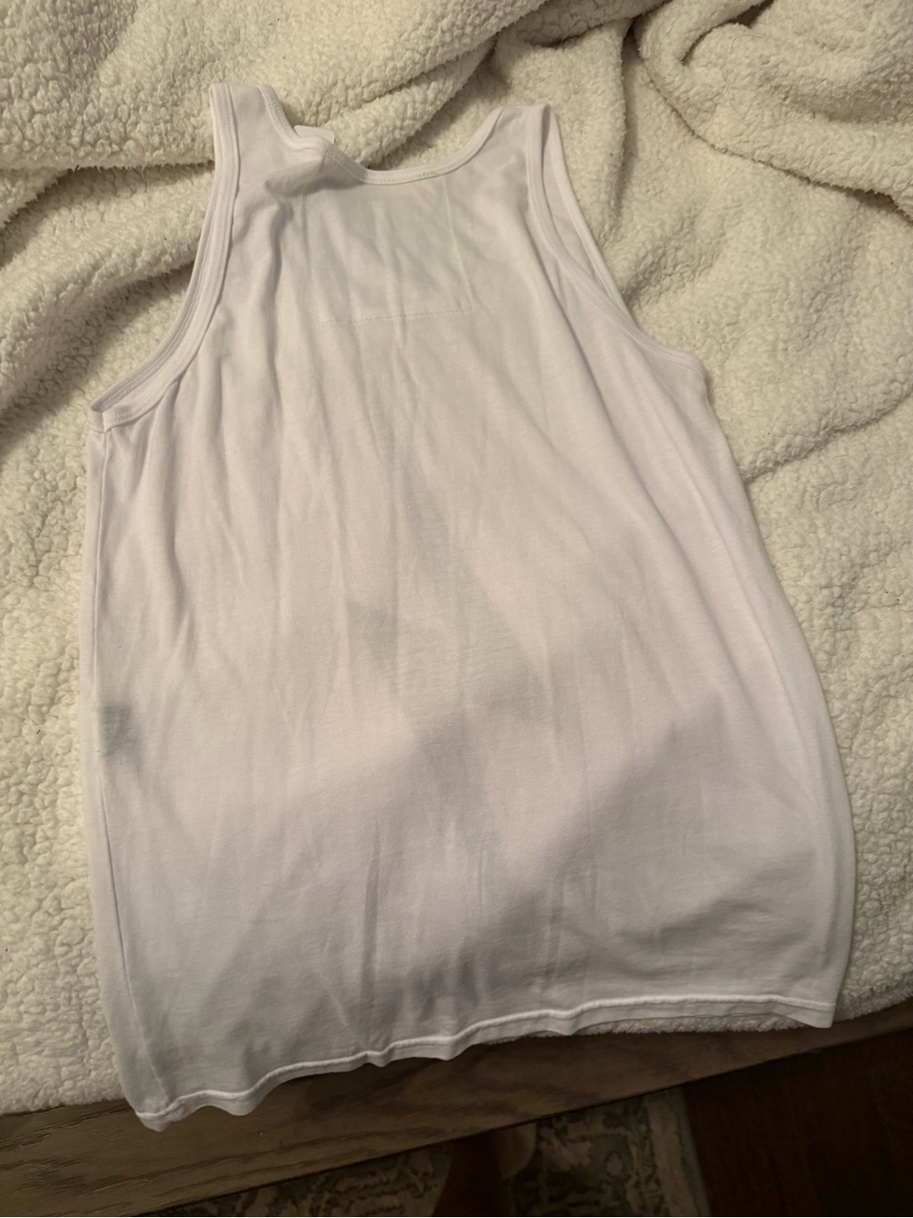 Aviator Nation White Tank with Black Lightning Graphic - Women - Picture 3 of 4